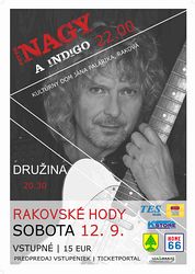 Peter Nagy a skupina Indigo - Raková 12.09.2015