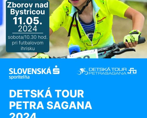 Detská tour Petra Sagana 